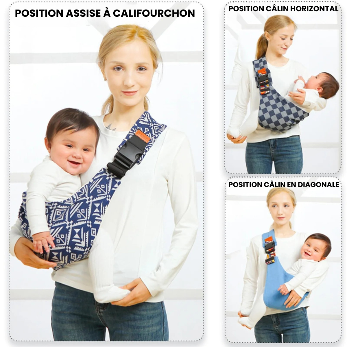 DuoFlex - Porte-Bébé alliant Confort & Polyvalence